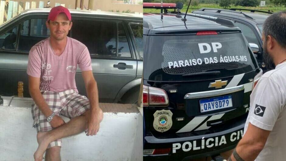 Imagem de compartilhamento para o artigo Homicídio em fazenda de Figueirão: Suspeito se entrega à Polícia Civil e alega Legítima Defesa da MS Todo dia